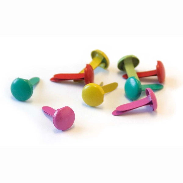 PACK50 BRADS CIRCULO 10MM SURT.COLOR GRAFOPLAS REF.37014099 PACK50 BRADS CIRCULO 10MM SURT.COLOR GRAFOPLAS REF.37014099